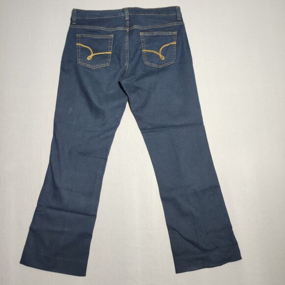 Tommy Hilfiger jeans women's size 12 indigo blue colour boot cut western denim - Picture 3 of 12